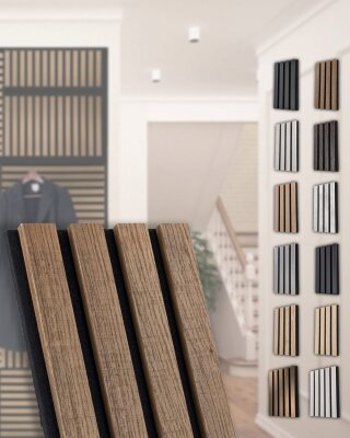 Akustikpaneele 19 x 561 x 2400 mm Eiche Toskana