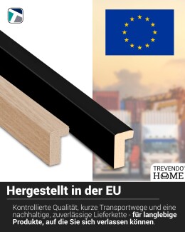 Einfassprofile für Akustikpaneele 14 x 24 x 2500 mm schwarz matt