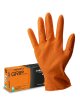 Stronghand Grip Orange Einweghandschuhe, Größe L, 50er-Box