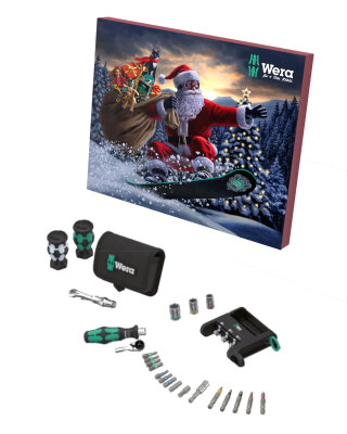 Wera Adventskalender 2024 Werkzeugsatz