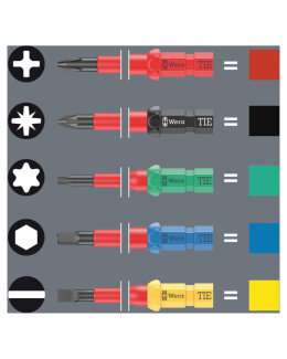 Wera Kraftform Kompakt W1 Wartung - 35-teiliges Profi-Wartungsset