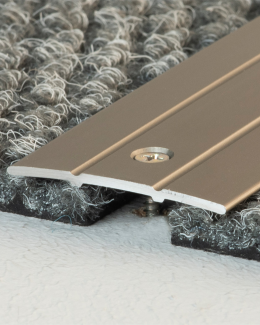 Prinz Übergangsprofil Nr. 132, edelstahl matt, mittig gelocht