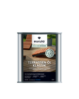 Eukua Terrassen Öl Klassik, 2,5 Liter