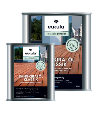 Eukula Bangkirai Öl Klassik