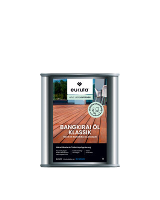 Eukula Bangkirai Öl Klassik, 1 Liter