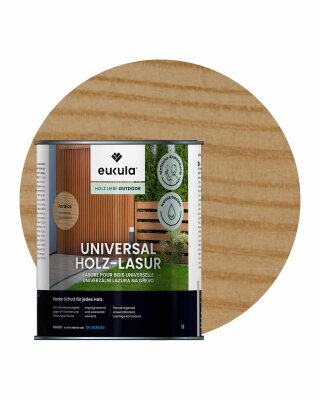 Eukula Universal Holzlasur, 1 Liter, Farblos