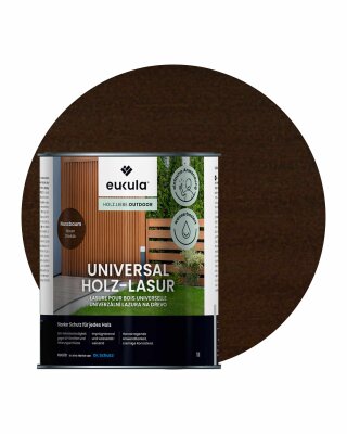 Eukula Universal Holzlasur, 1 Liter, Nussbaum