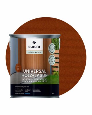 Eukula Universal Holzlasur, 2,5 Liter, Kirsche
