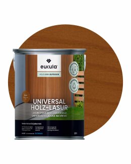Eukula Universal Holzlasur, 2,5 Liter, Eiche