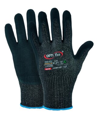 Opti Flex 0838 Comfort Cut Arbeitshandschuhe, Größe 8