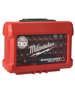 Milwaukee Shockwave Compact Torx Bit Set, 32-teilig
