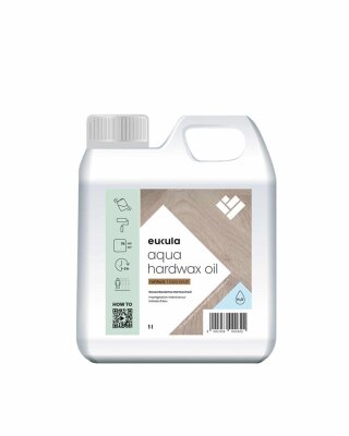 Eukula Aqua Hardwax Oil, 1 Liter, Rohholz