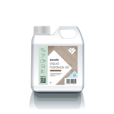 Eukula Aqua Hardwax Oil, 2,5 Liter, Ultramatt