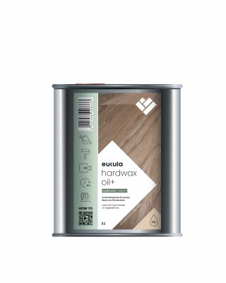 Eukula Hardwax Oil+, Halbmatt, 1 Liter