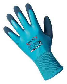 Opti Flex 0545 Aqua Guard Arbeitshandschuhe, Größe 9