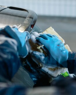 Opti Flex 0545 Aqua Guard Arbeitshandschuhe, Größe 9