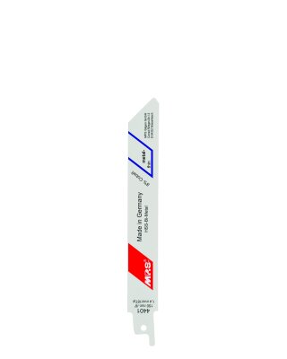 MPS Bi-Metall-Säbelsägeblatt für dünnes Metall 18TPI - GL 150/VL 130 mm (5 Stück)