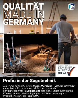 MPS Bi-Metall-Säbelsägeblatt für Metall mittlerer Stärke 14TPI