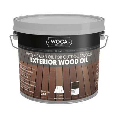 WOCA Exterior Öl, Walnuß (2,5 Liter)