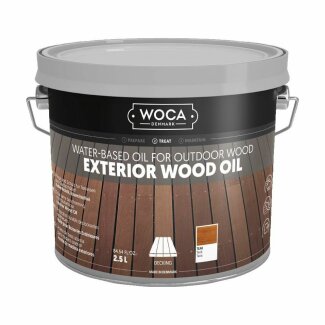 WOCA Exterior Öl, Teak (2,5 Liter)