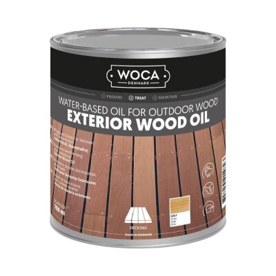 WOCA - Exterior Öl, Grau (750 ml)