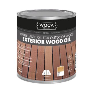 WOCA - Exterior Öl, Grau (750 ml)